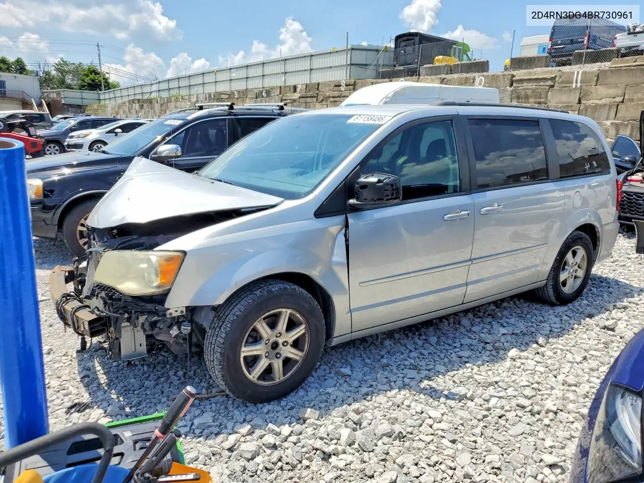 2011 Dodge Grand Caravan Mainstreet VIN: 2D4RN3DG4BR730961 Lot: 61158486