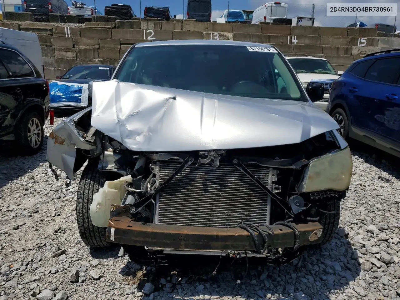 2011 Dodge Grand Caravan Mainstreet VIN: 2D4RN3DG4BR730961 Lot: 61158486