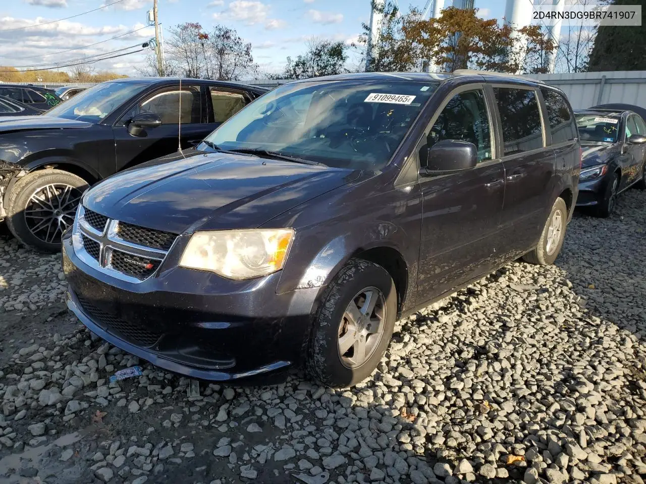 2D4RN3DG9BR741907 2011 Dodge Grand Caravan Mainstreet