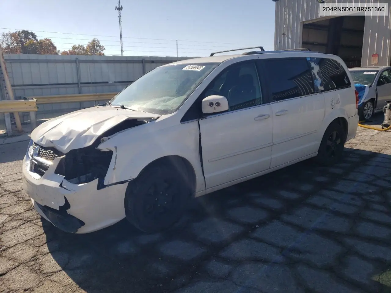 2D4RN5DG1BR751360 2011 Dodge Grand Caravan Crew