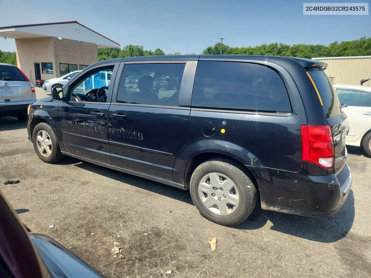 2012 Dodge Grand Caravan Se VIN: 2C4RDGBG2CR243575 Lot: 58217226