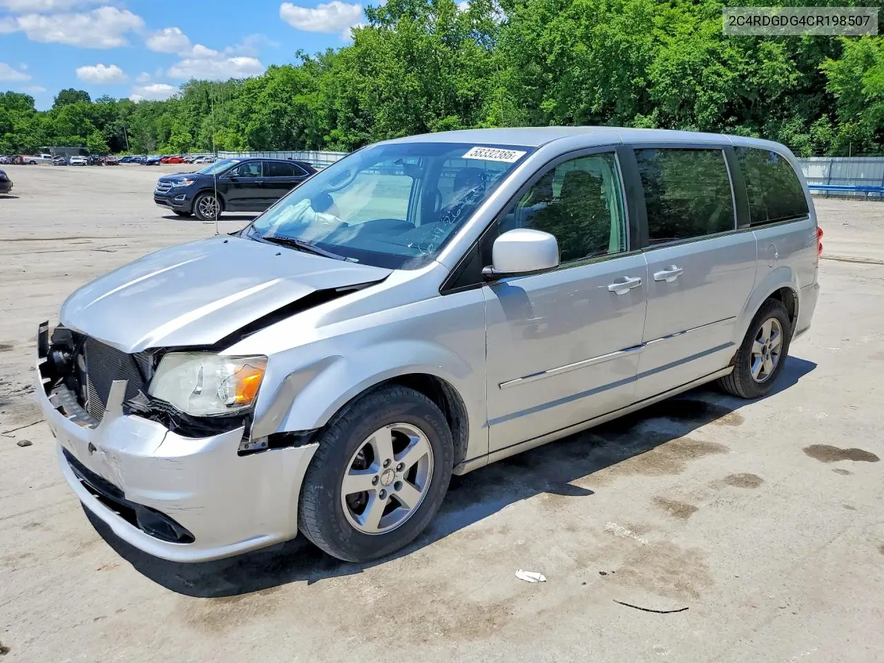 2012 Dodge Grand Caravan Crew VIN: 2C4RDGDG4CR198507 Lot: 58332386