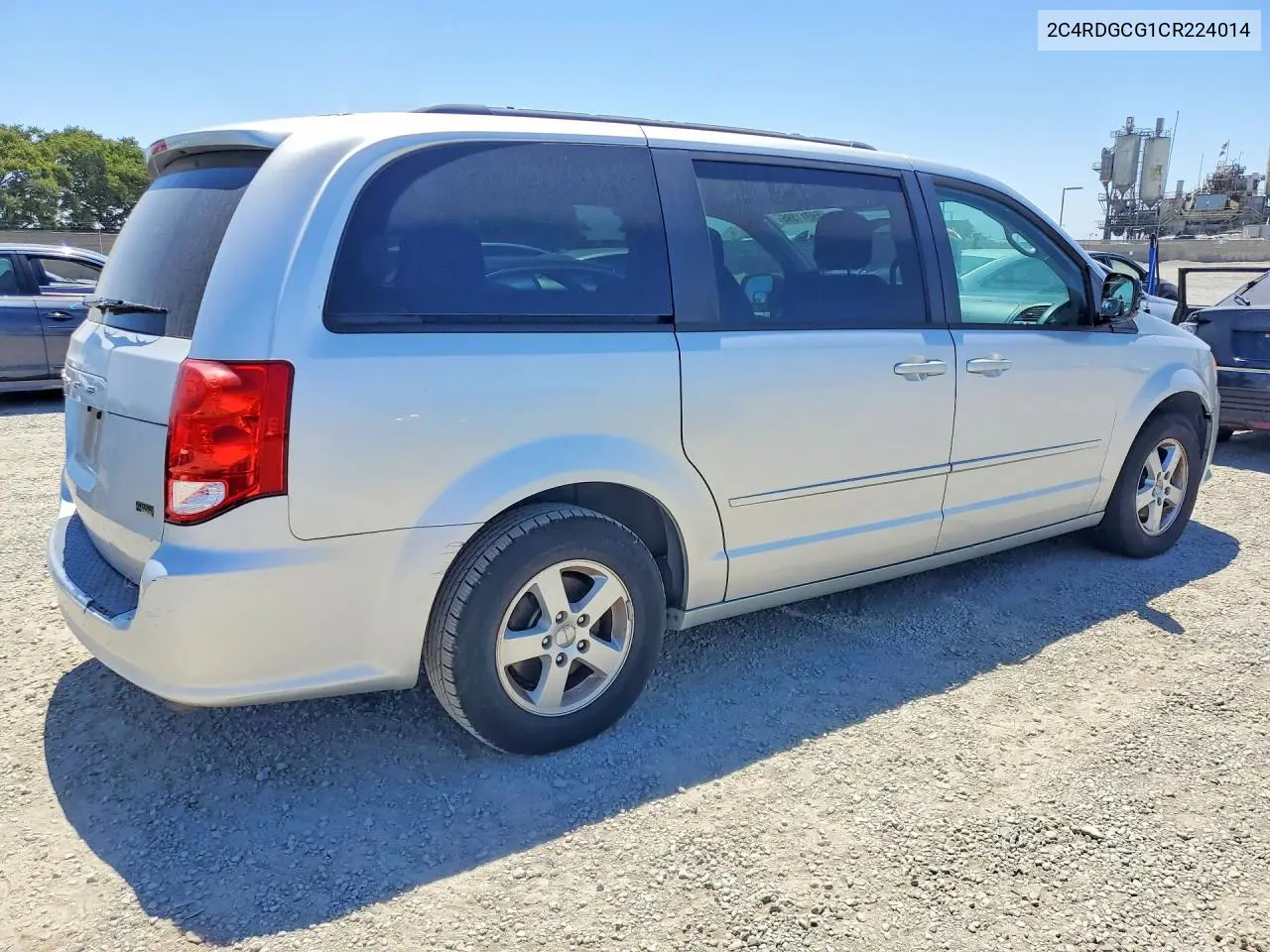 2012 Dodge Grand Caravan Sxt VIN: 2C4RDGCG1CR224014 Lot: 59911596