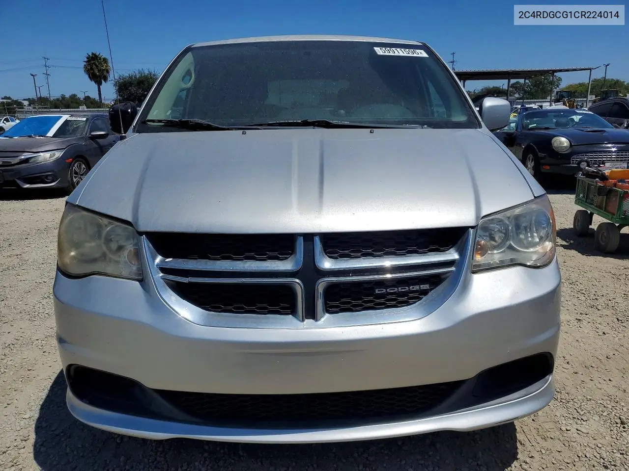 2012 Dodge Grand Caravan Sxt VIN: 2C4RDGCG1CR224014 Lot: 59911596