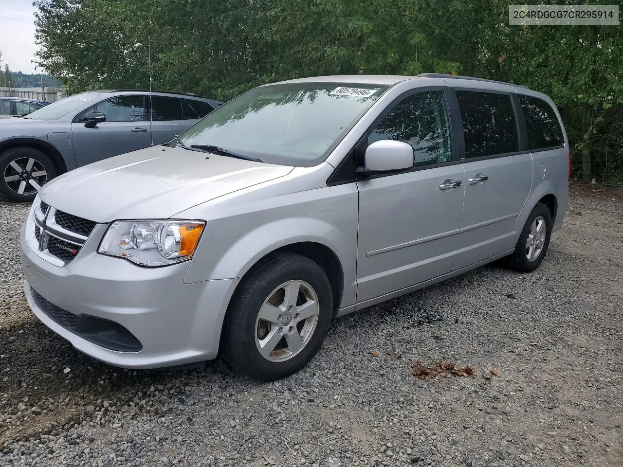 2012 Dodge Grand Caravan Sxt VIN: 2C4RDGCG7CR295914 Lot: 60579496