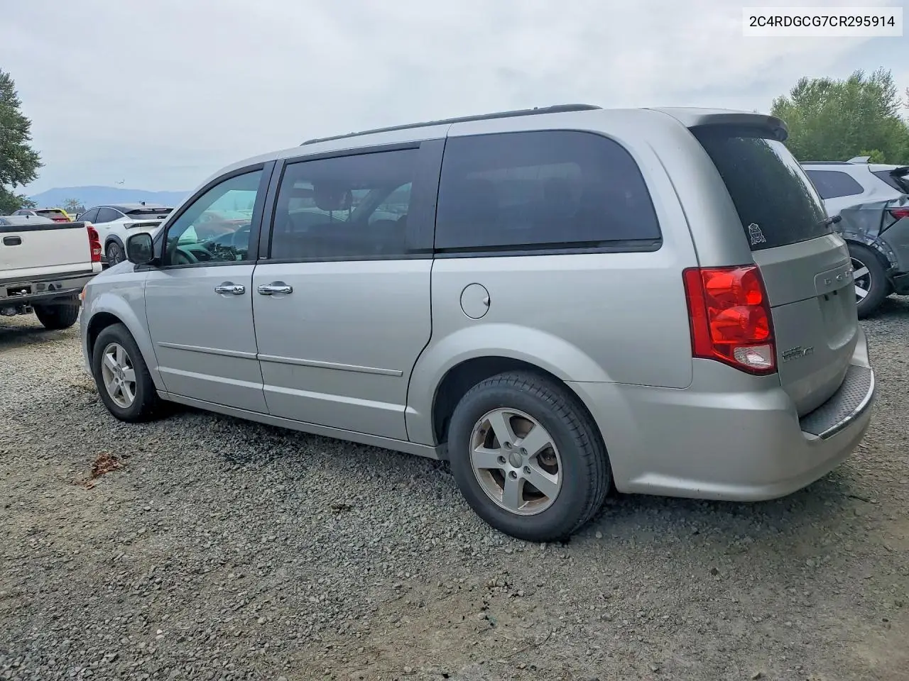 2012 Dodge Grand Caravan Sxt VIN: 2C4RDGCG7CR295914 Lot: 60579496