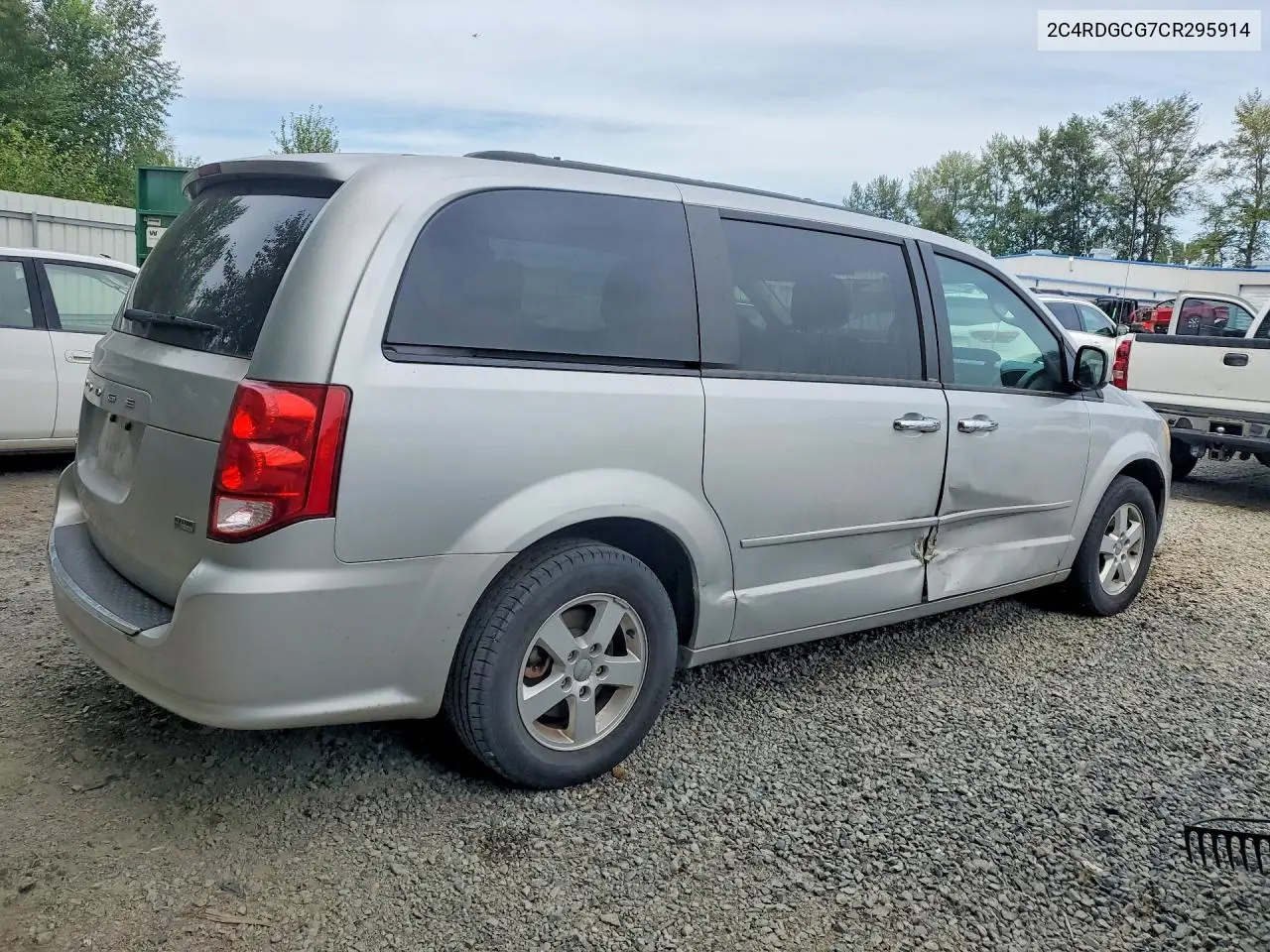 2012 Dodge Grand Caravan Sxt VIN: 2C4RDGCG7CR295914 Lot: 60579496