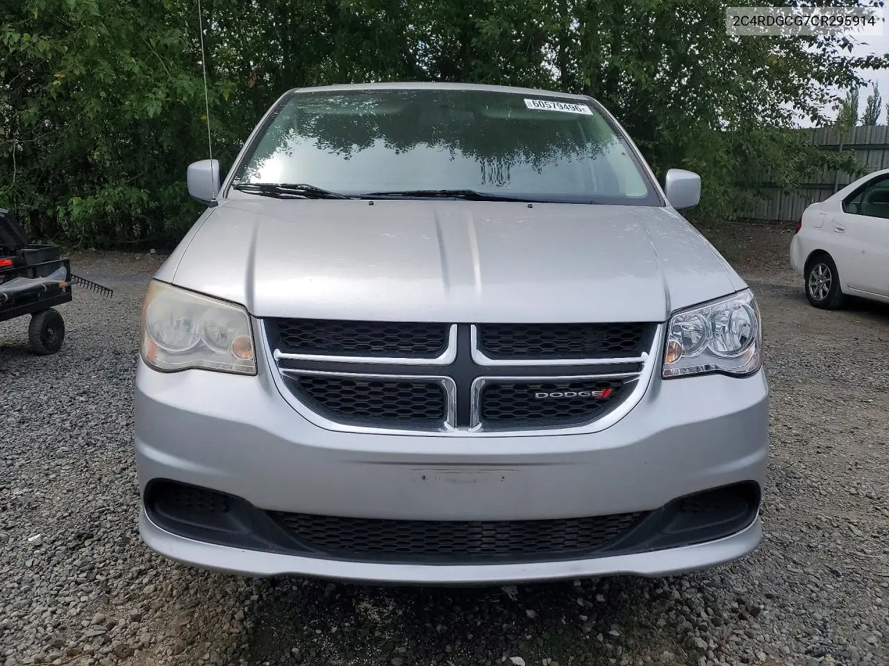 2012 Dodge Grand Caravan Sxt VIN: 2C4RDGCG7CR295914 Lot: 60579496