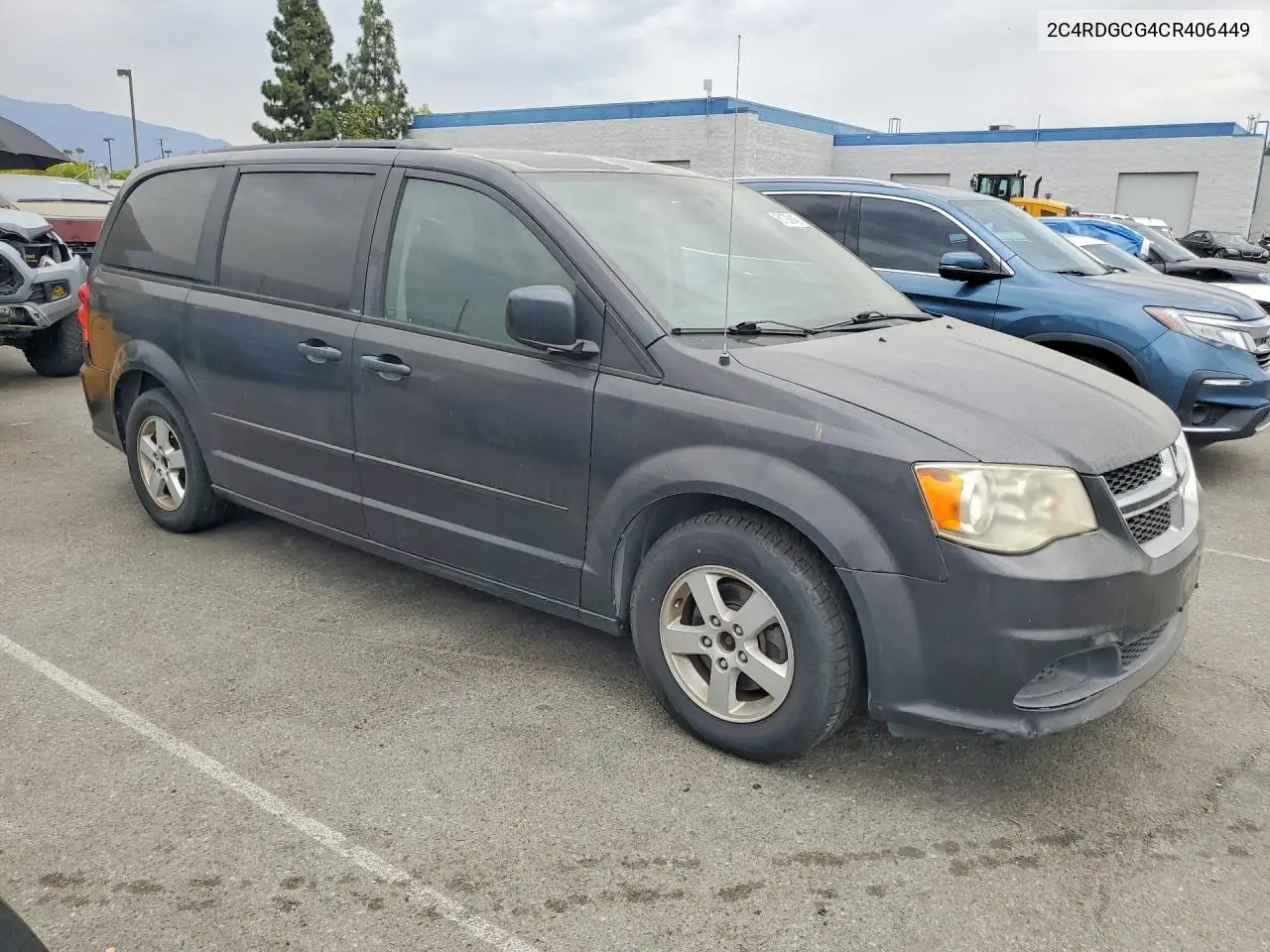 2012 Dodge Grand Caravan Sxt VIN: 2C4RDGCG4CR406449 Lot: 61732146