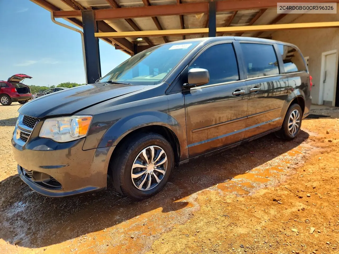 2012 Dodge Grand Caravan Se VIN: 2C4RDGBG0CR396326 Lot: 61947686
