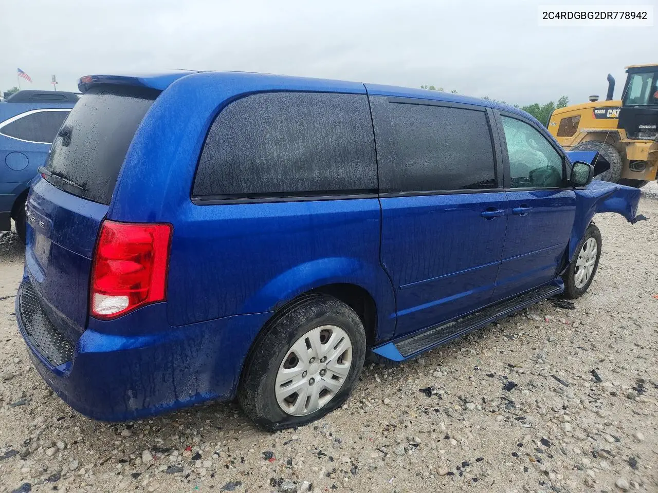 2013 Dodge Grand Caravan Se VIN: 2C4RDGBG2DR778942 Lot: 56294346