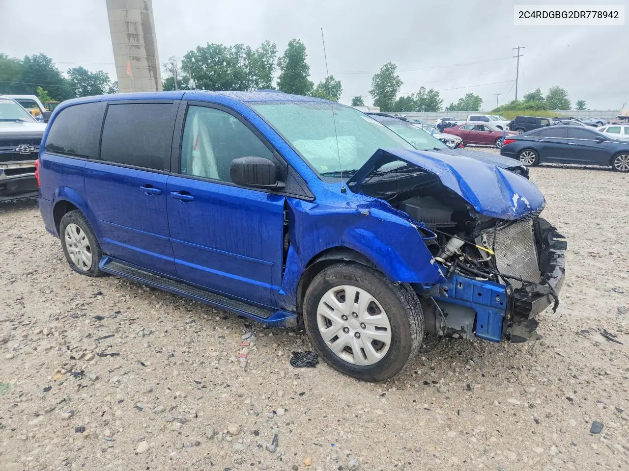 2013 Dodge Grand Caravan Se VIN: 2C4RDGBG2DR778942 Lot: 56294346