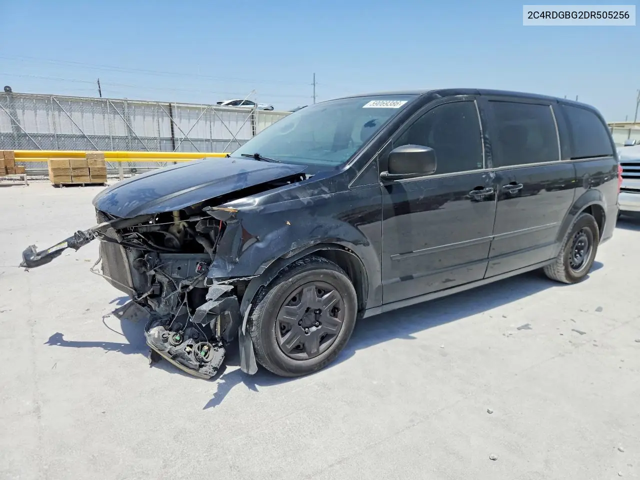 2013 Dodge Grand Caravan Se VIN: 2C4RDGBG2DR505256 Lot: 59069386