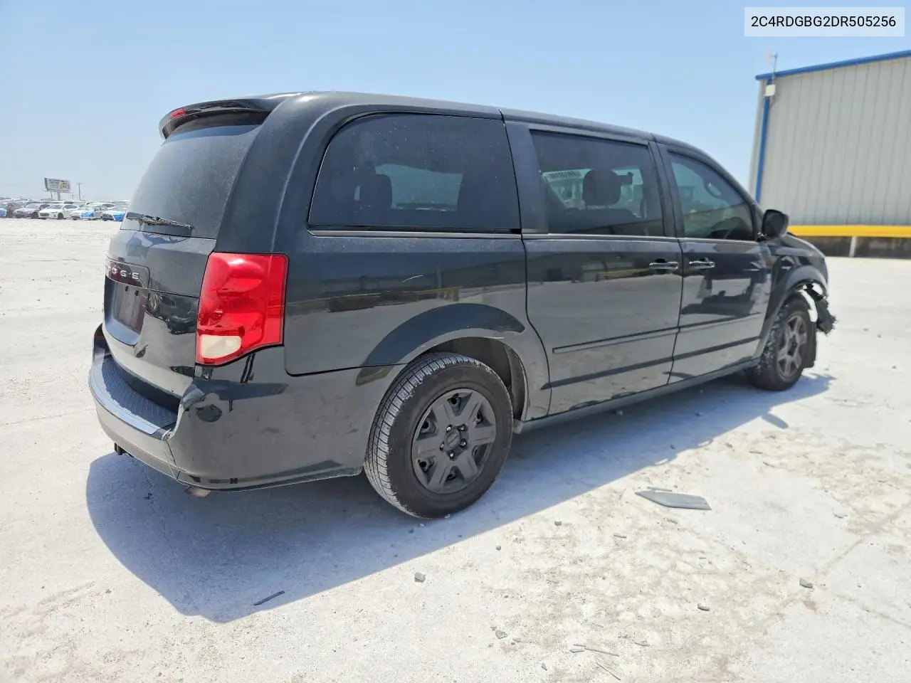 2013 Dodge Grand Caravan Se VIN: 2C4RDGBG2DR505256 Lot: 59069386