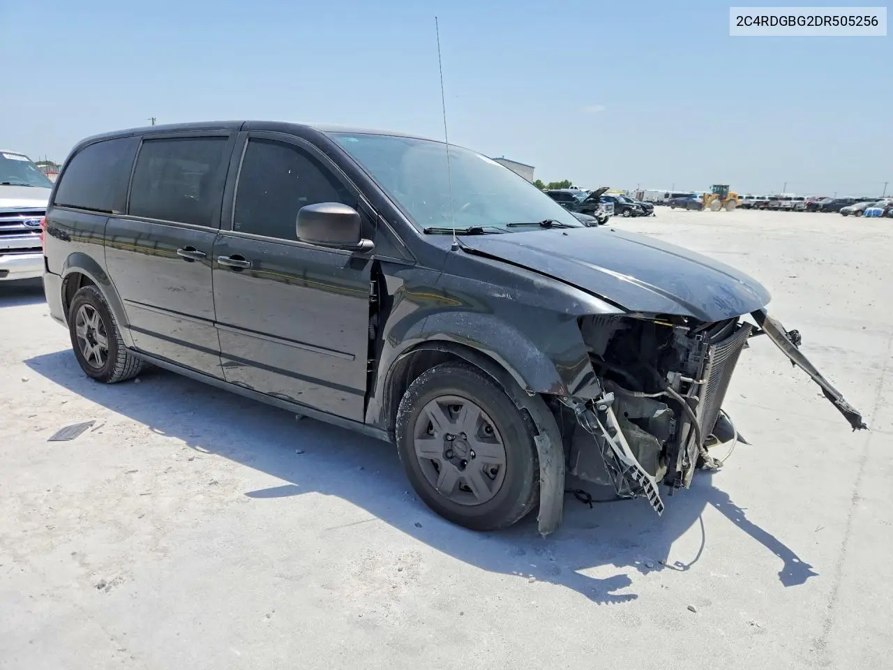 2013 Dodge Grand Caravan Se VIN: 2C4RDGBG2DR505256 Lot: 59069386