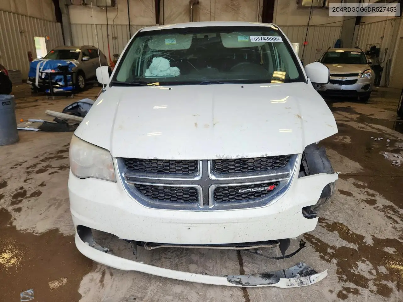 2013 Dodge Grand Caravan Sxt VIN: 2C4RDGCG6DR527453 Lot: 59743866