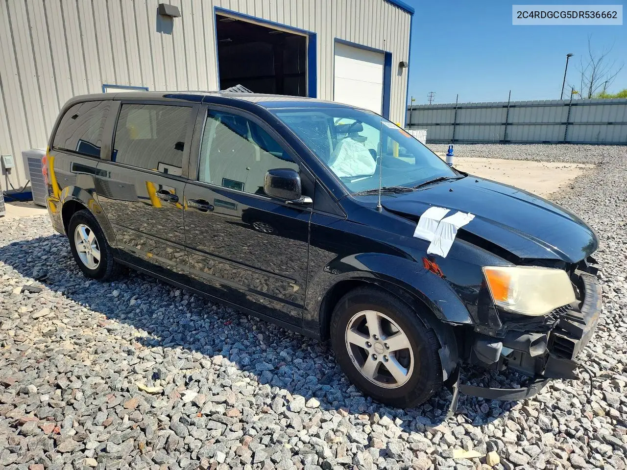 2013 Dodge Grand Caravan Sxt VIN: 2C4RDGCG5DR536662 Lot: 60658846