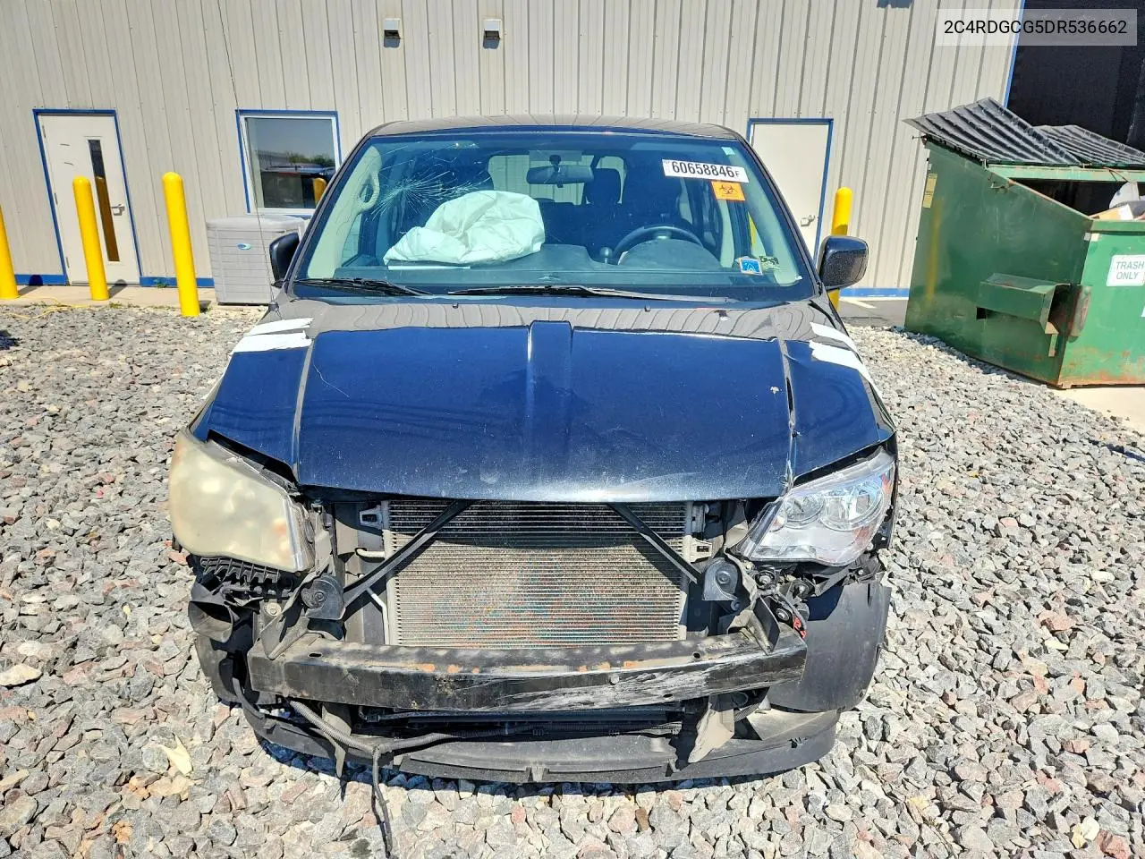2013 Dodge Grand Caravan Sxt VIN: 2C4RDGCG5DR536662 Lot: 60658846