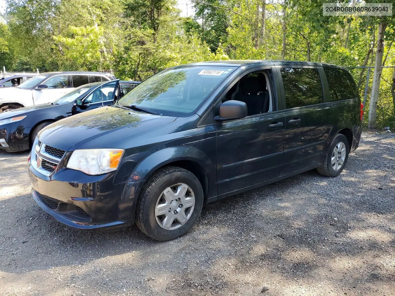 2013 Dodge Grand Caravan Se VIN: 2C4RDGBG8DR639043 Lot: 60662116