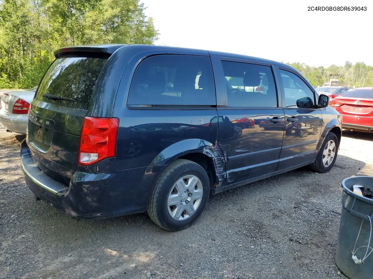 2013 Dodge Grand Caravan Se VIN: 2C4RDGBG8DR639043 Lot: 60662116