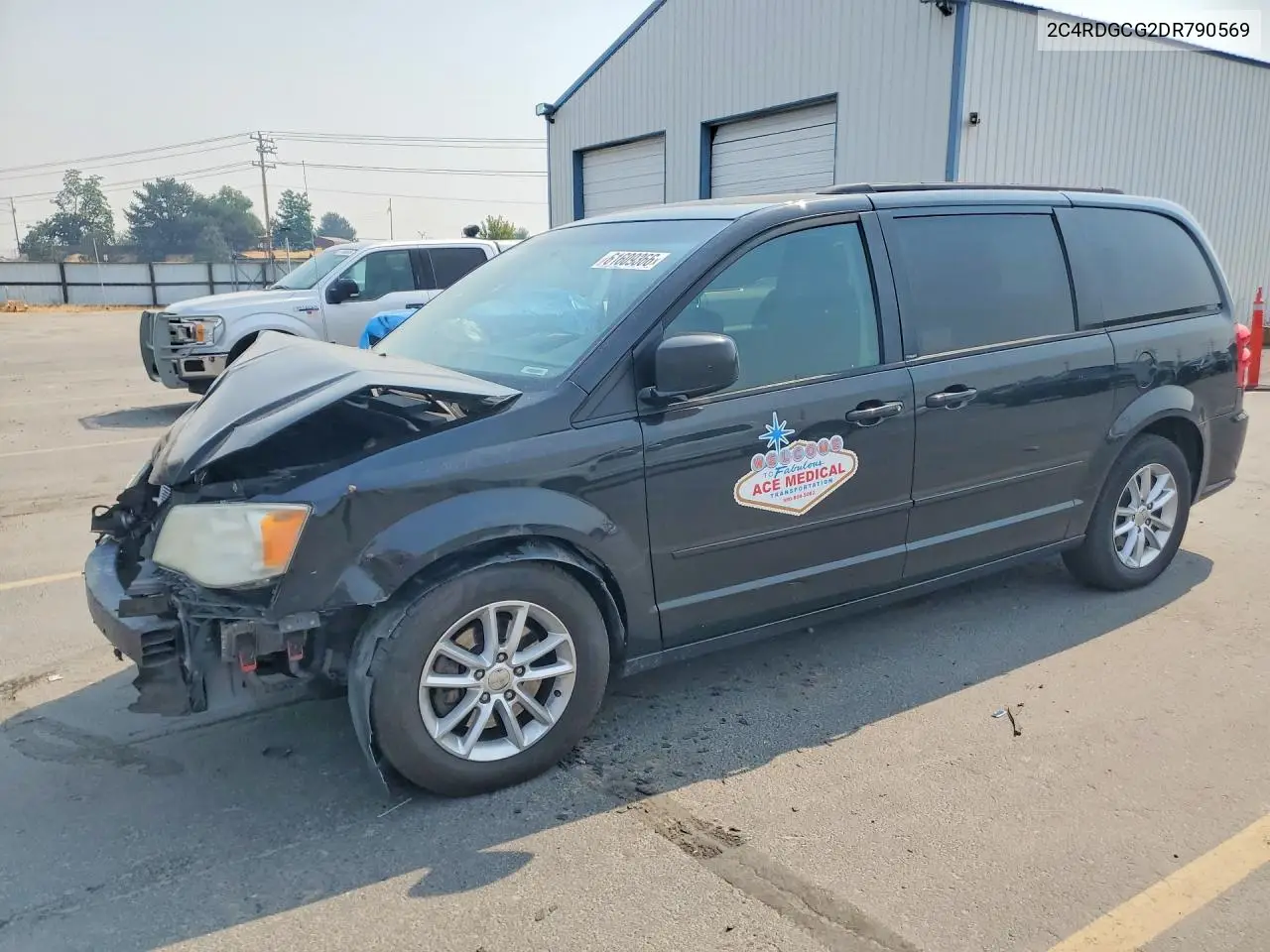 2013 Dodge Grand Caravan Sxt VIN: 2C4RDGCG2DR790569 Lot: 61609366