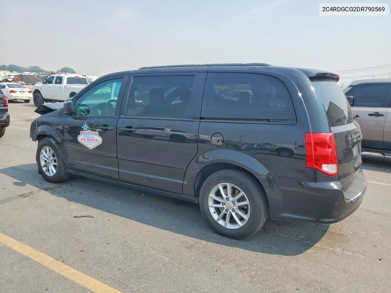 2013 Dodge Grand Caravan Sxt VIN: 2C4RDGCG2DR790569 Lot: 61609366
