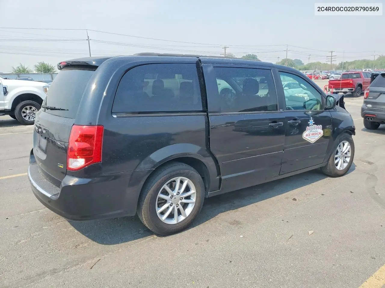 2013 Dodge Grand Caravan Sxt VIN: 2C4RDGCG2DR790569 Lot: 61609366