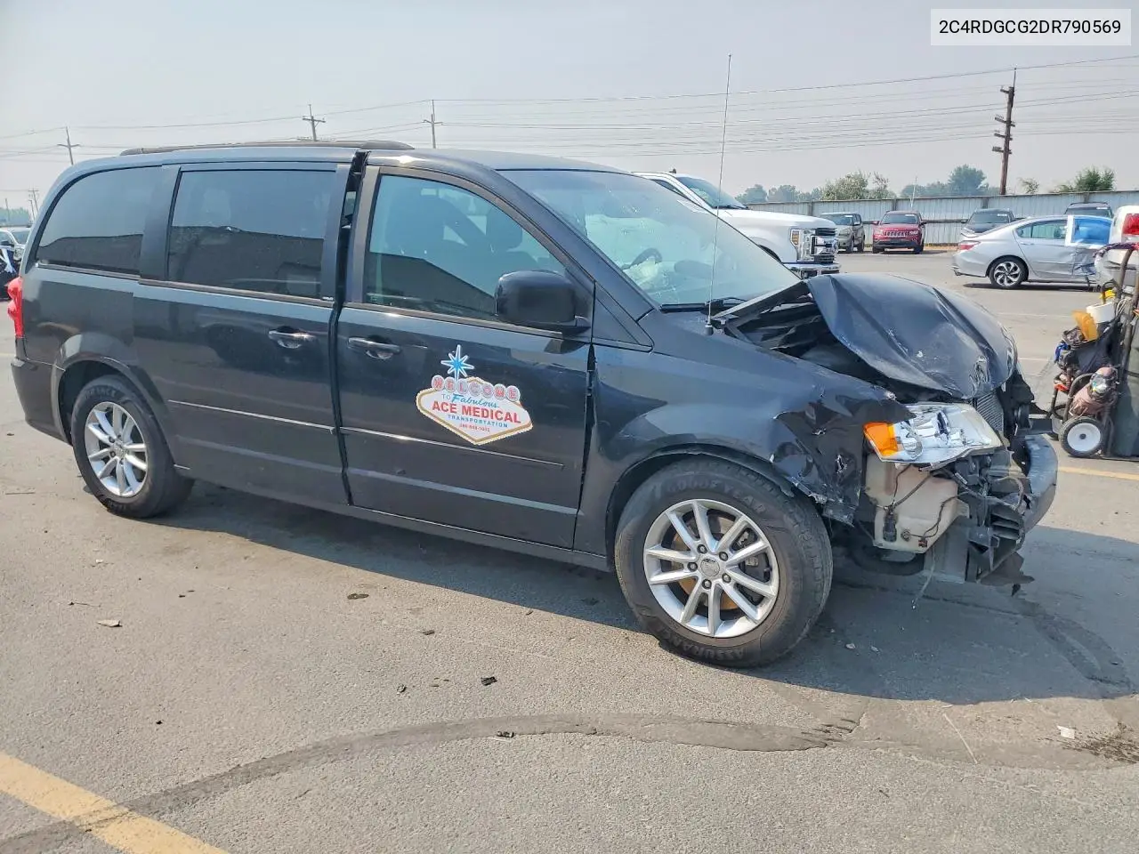 2013 Dodge Grand Caravan Sxt VIN: 2C4RDGCG2DR790569 Lot: 61609366