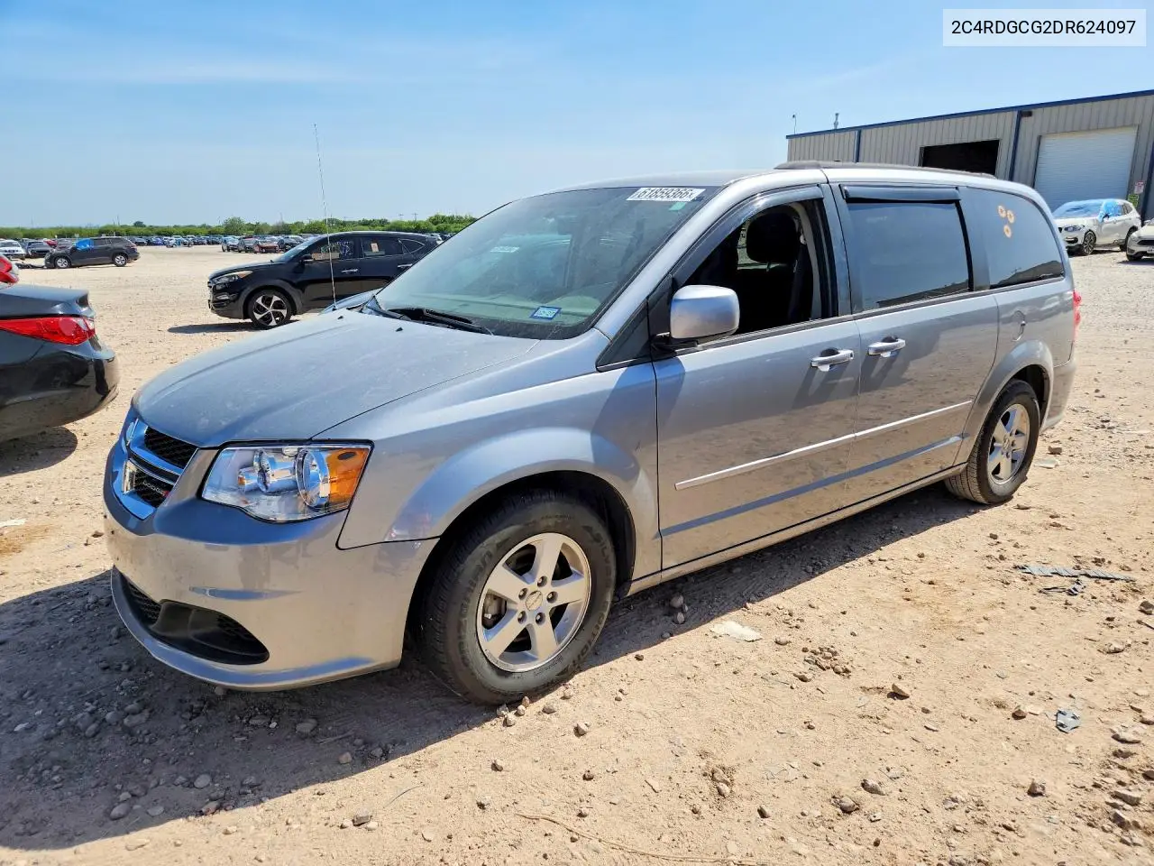 2013 Dodge Grand Caravan Sxt VIN: 2C4RDGCG2DR624097 Lot: 61859366