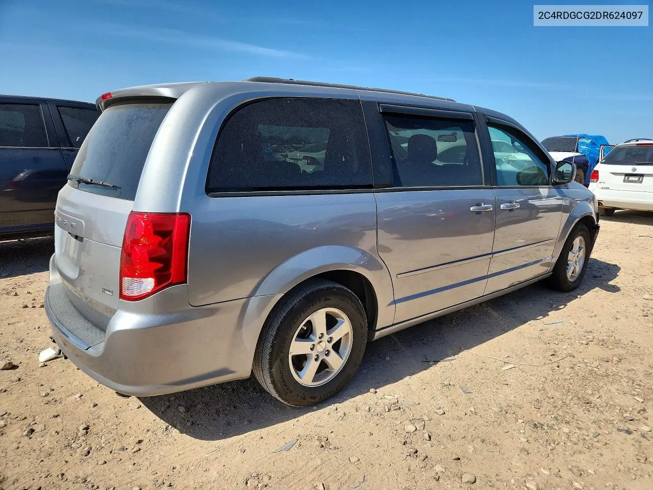 2013 Dodge Grand Caravan Sxt VIN: 2C4RDGCG2DR624097 Lot: 61859366