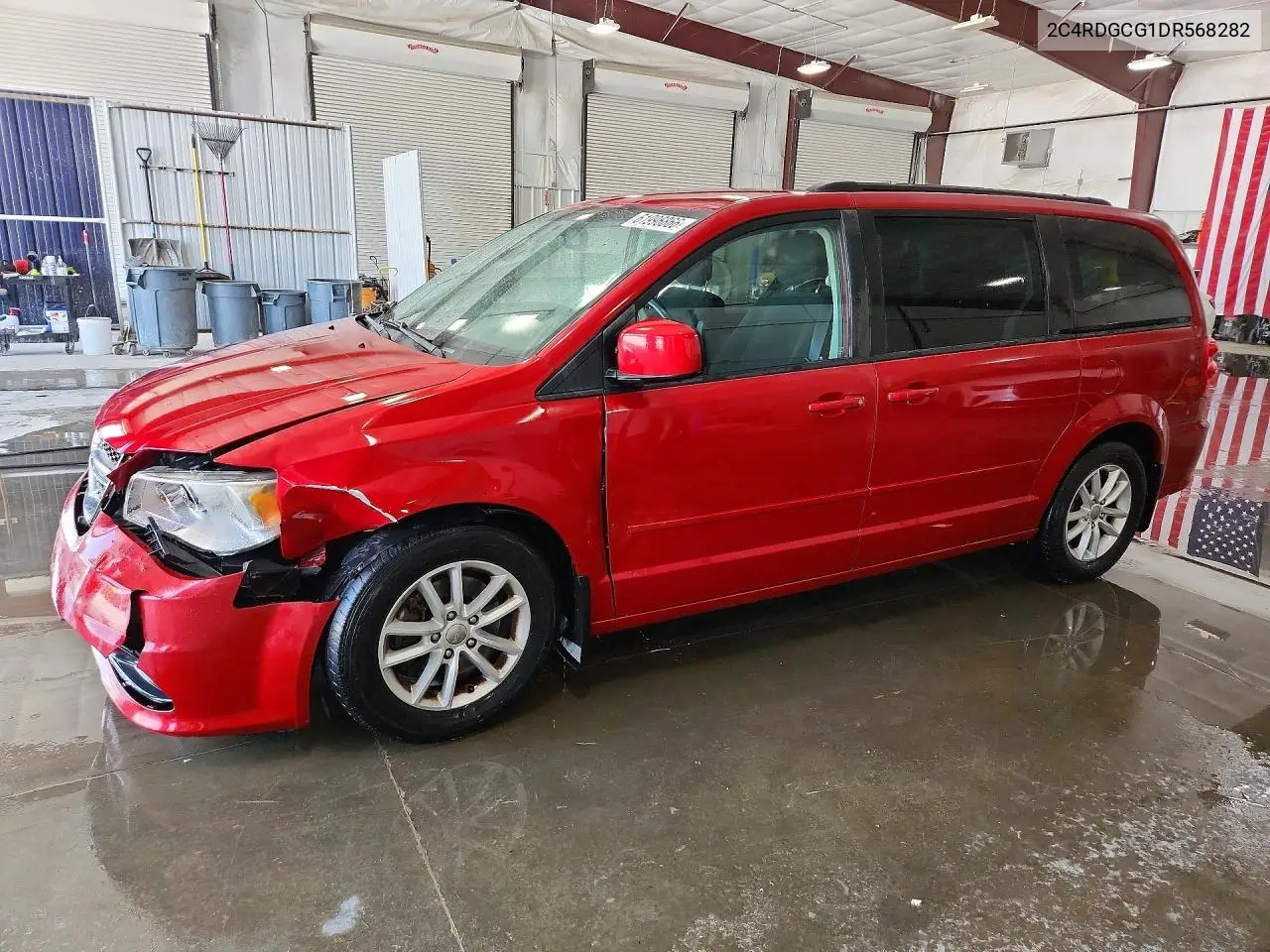 2013 Dodge Grand Caravan Sxt VIN: 2C4RDGCG1DR568282 Lot: 61996866