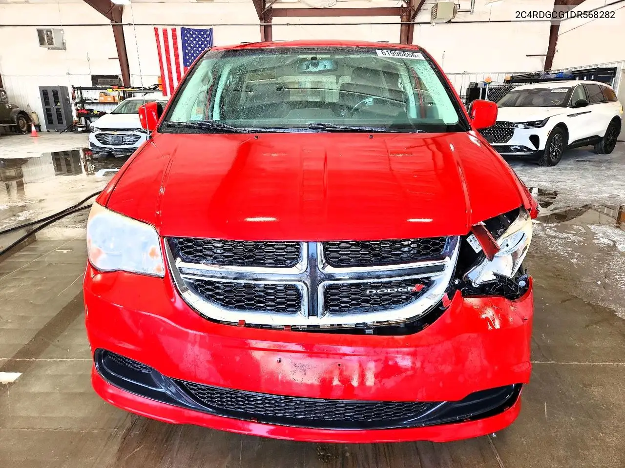 2013 Dodge Grand Caravan Sxt VIN: 2C4RDGCG1DR568282 Lot: 61996866