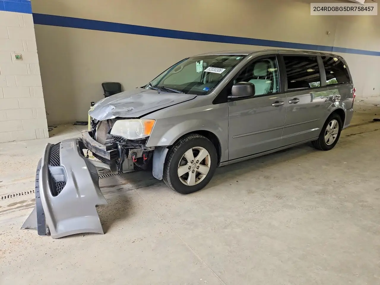 2013 Dodge Grand Caravan Se VIN: 2C4RDGBG5DR758457 Lot: 62030306
