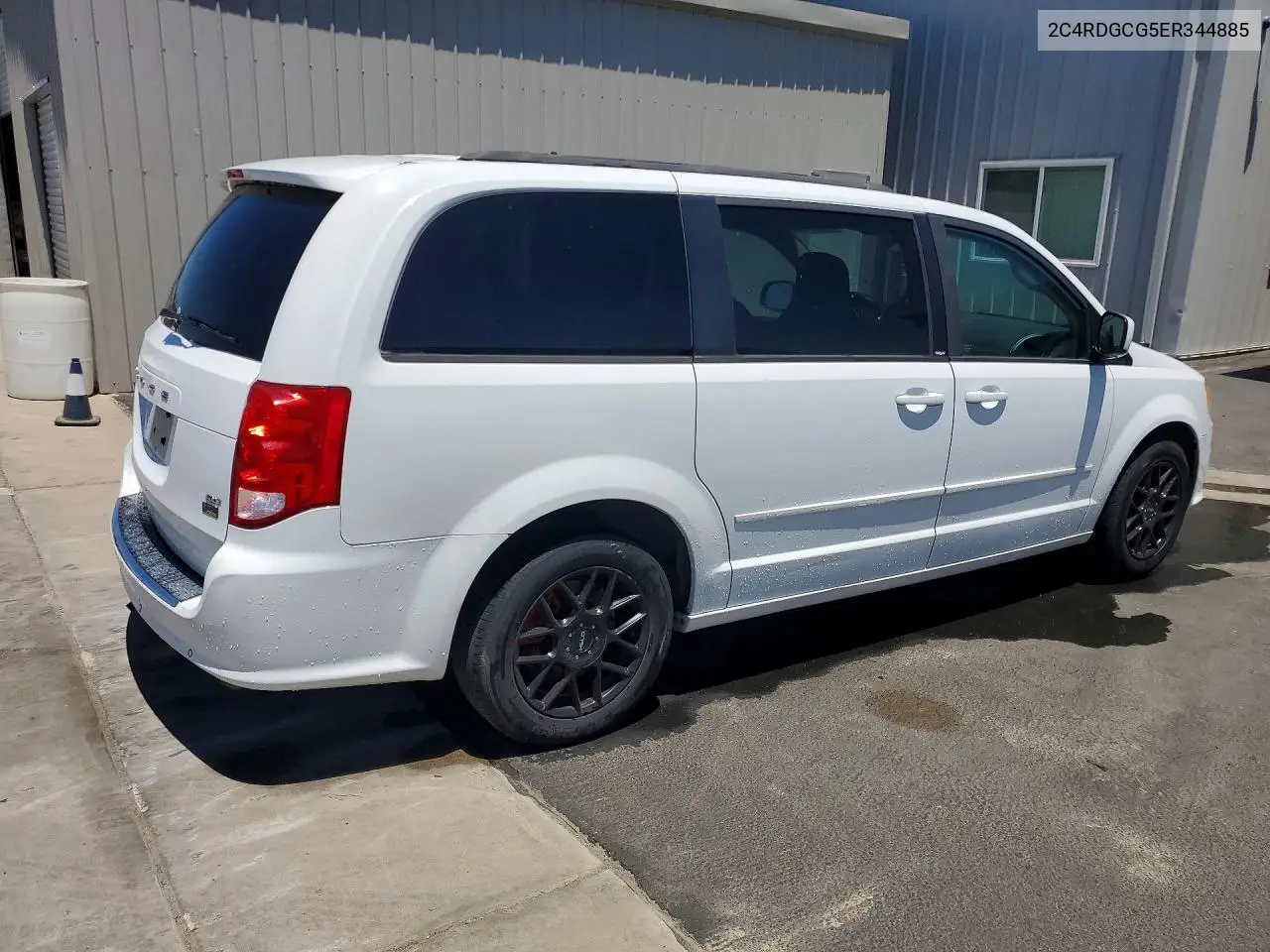 2014 Dodge Grand Caravan Sxt VIN: 2C4RDGCG5ER344885 Lot: 56709276