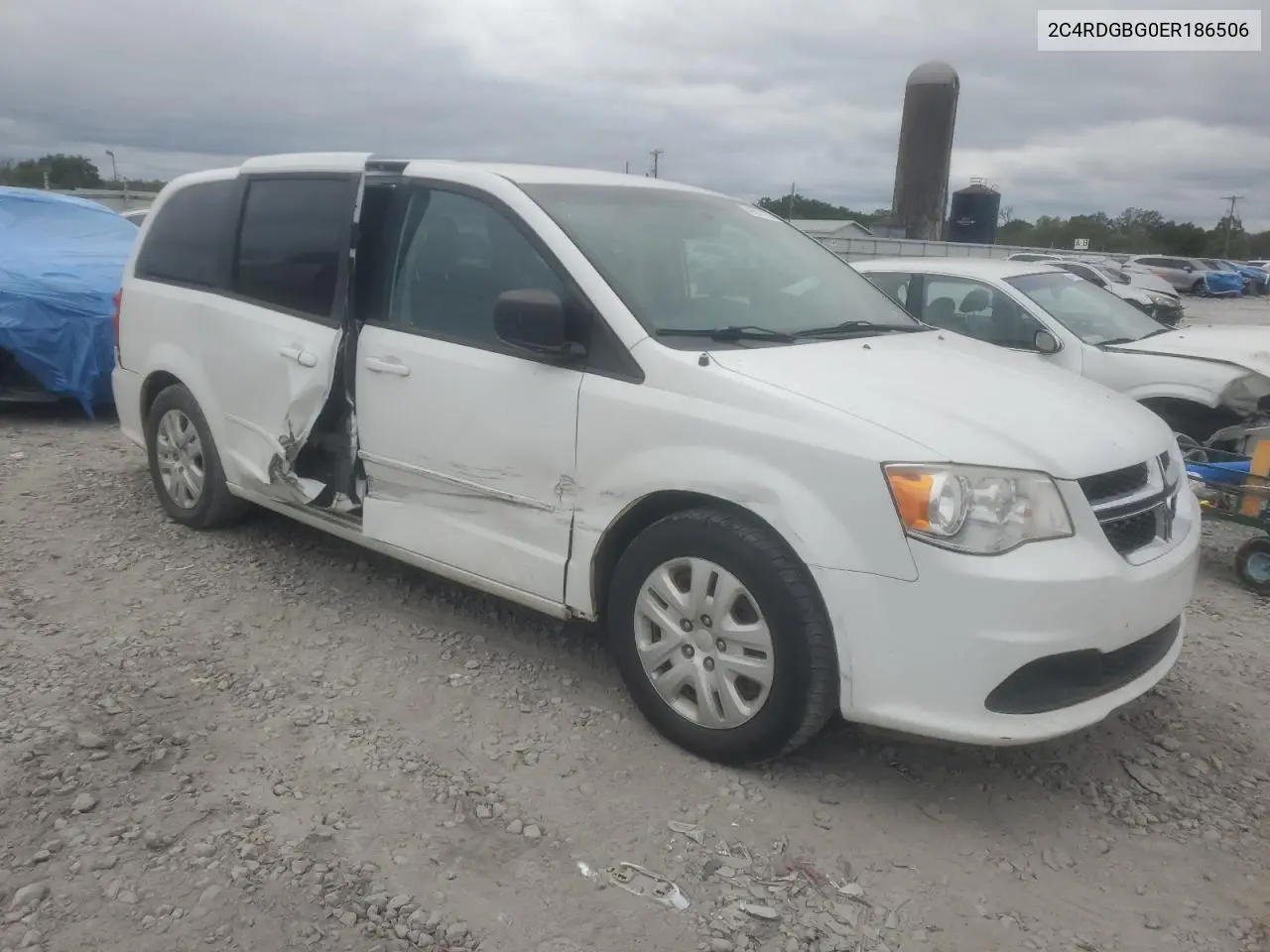 2C4RDGBG0ER186506 2014 Dodge Grand Caravan Se
