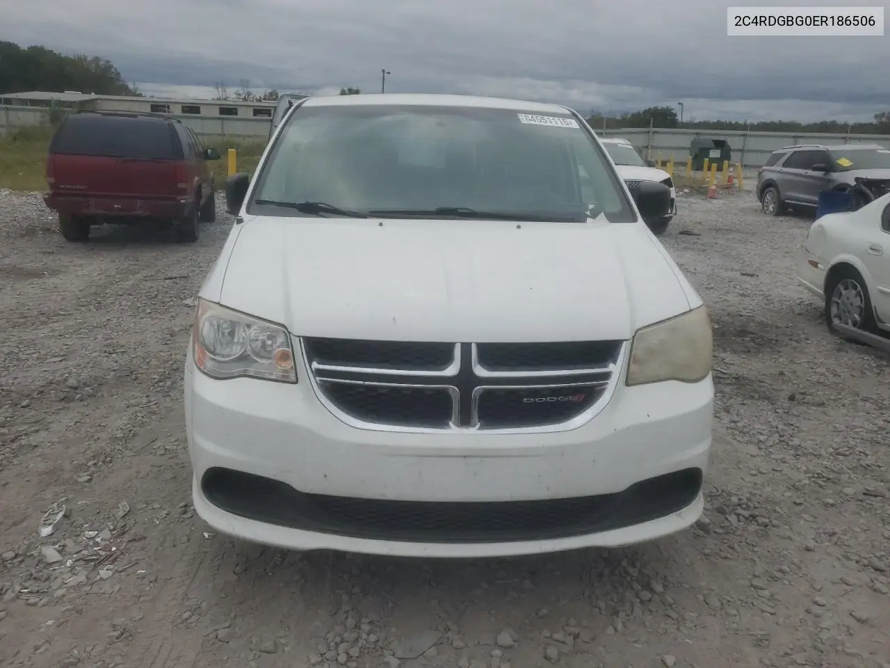 2C4RDGBG0ER186506 2014 Dodge Grand Caravan Se