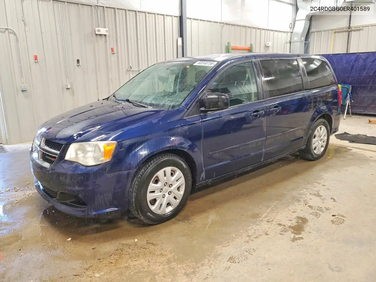 2014 Dodge Grand Caravan Se VIN: 2C4RDGBG0ER401589 Lot: 60240756