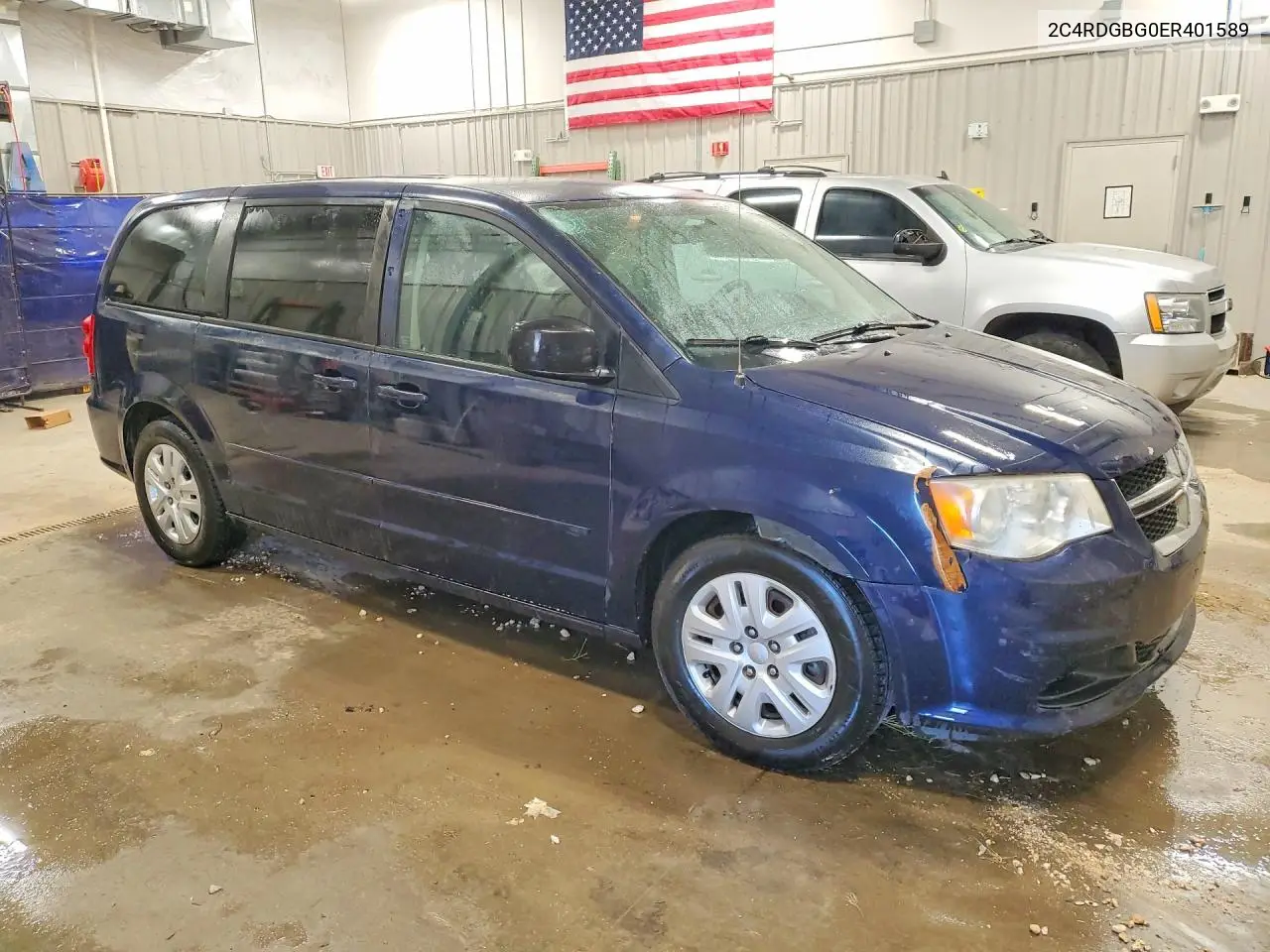 2014 Dodge Grand Caravan Se VIN: 2C4RDGBG0ER401589 Lot: 60240756