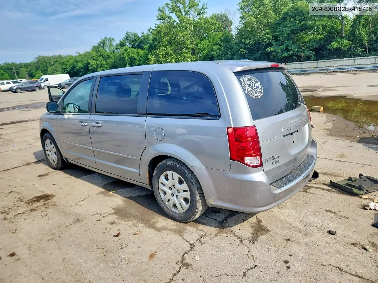 2014 Dodge Grand Caravan Se VIN: 2C4RDGBG2ER418796 Lot: 60778176