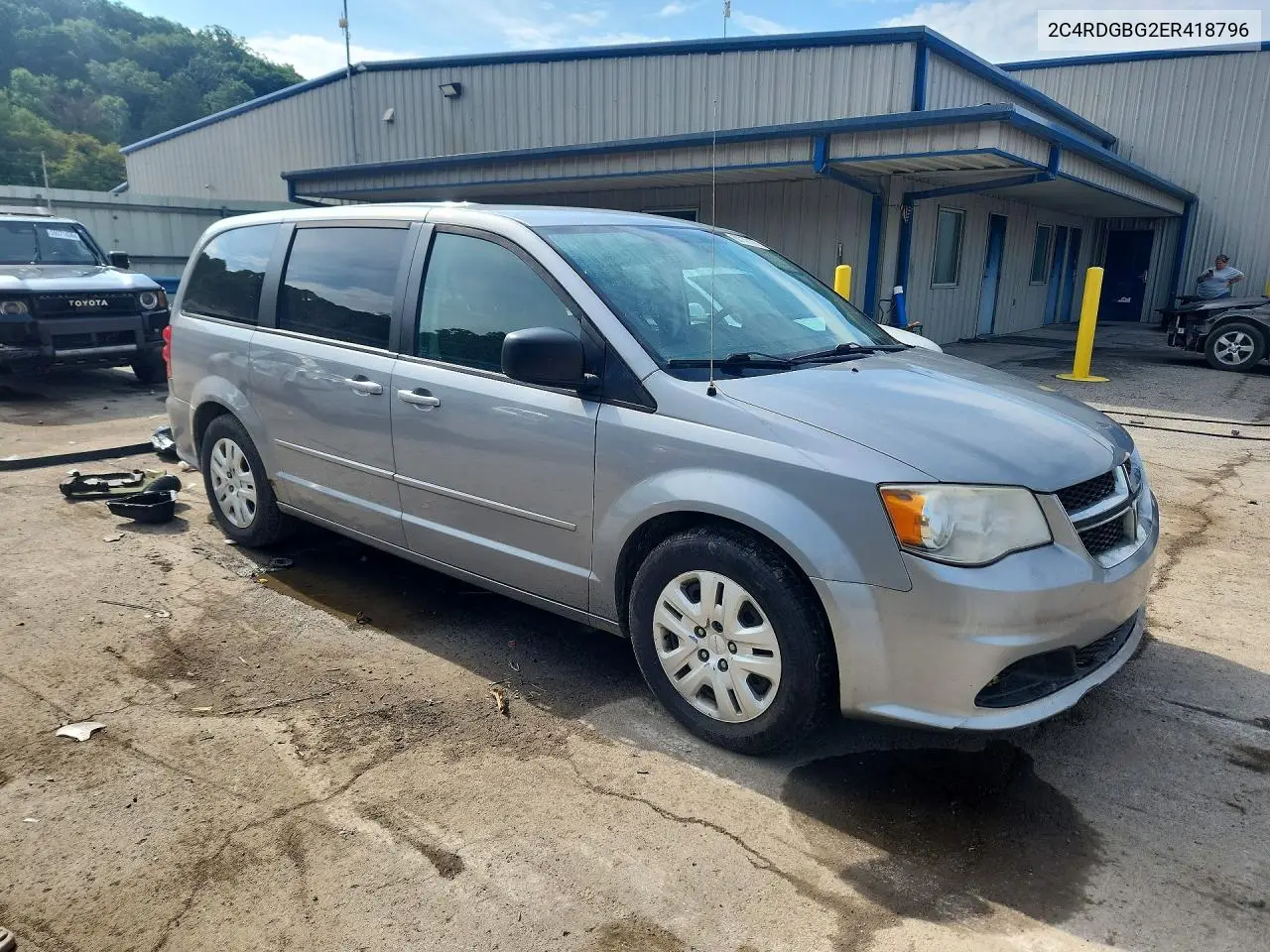 2014 Dodge Grand Caravan Se VIN: 2C4RDGBG2ER418796 Lot: 60778176