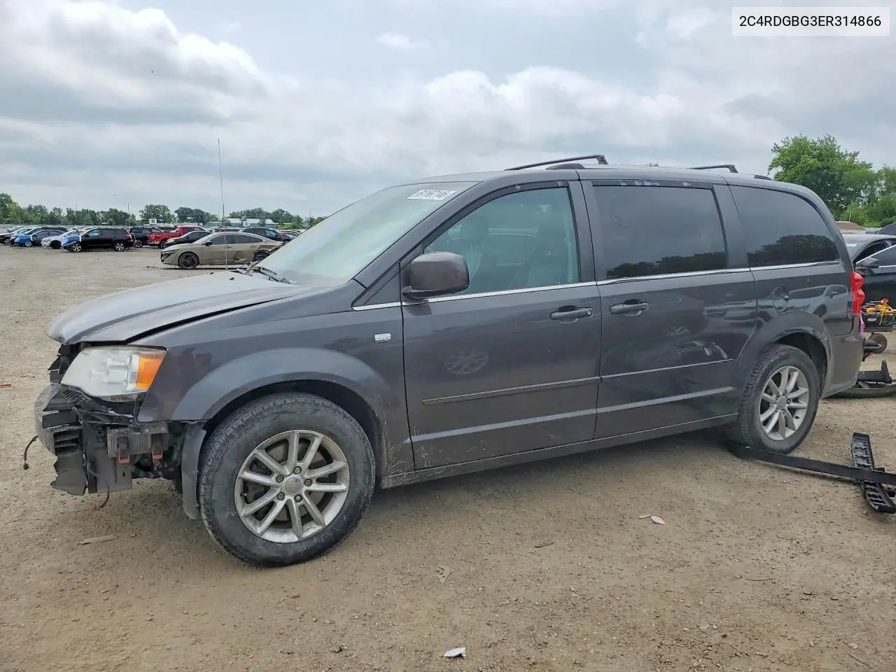 2014 Dodge Grand Caravan Se VIN: 2C4RDGBG3ER314866 Lot: 61167146