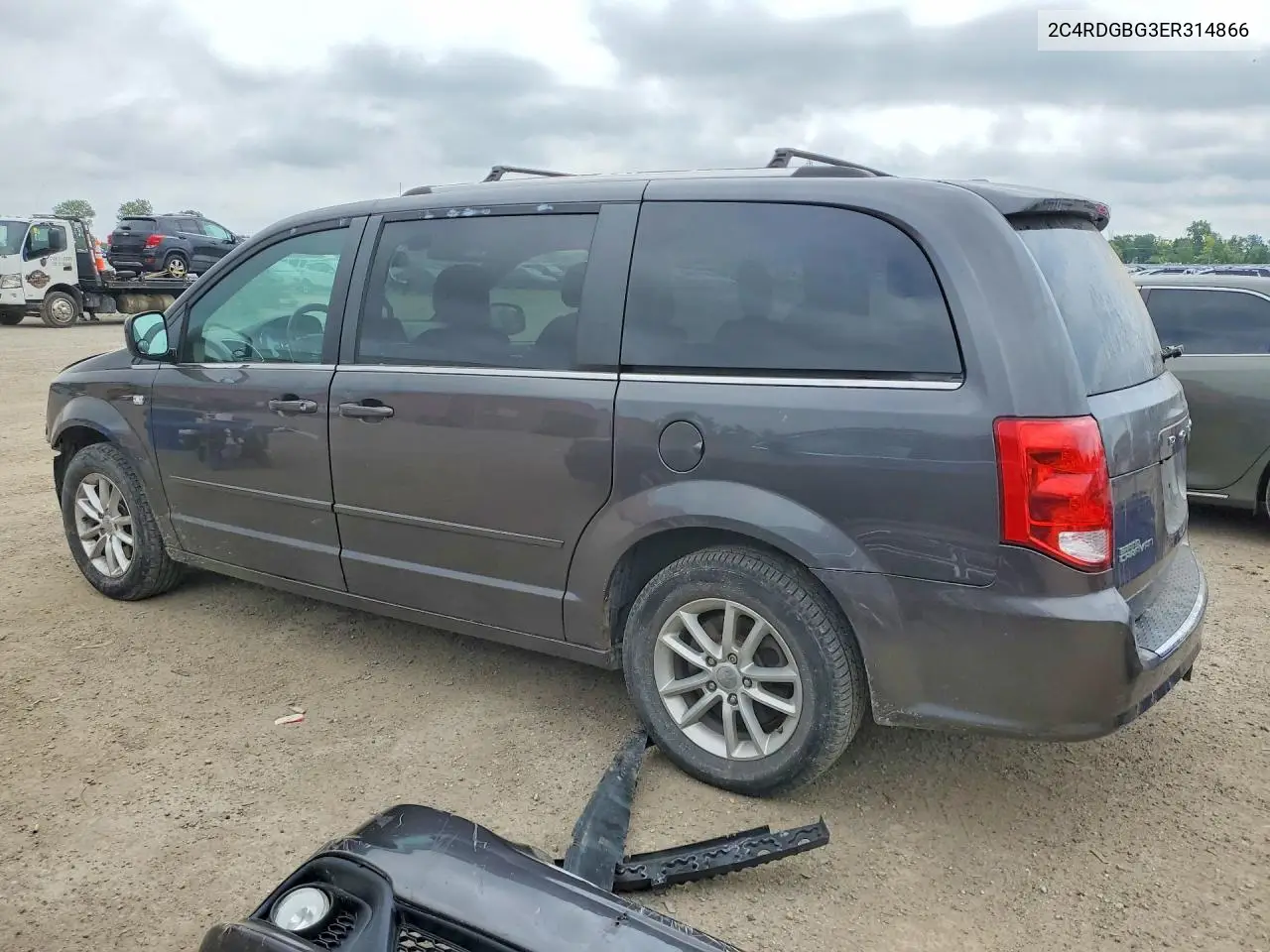 2014 Dodge Grand Caravan Se VIN: 2C4RDGBG3ER314866 Lot: 61167146