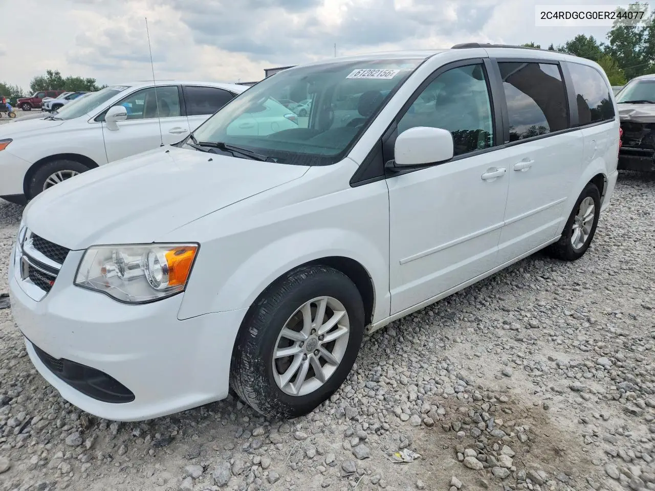 2014 Dodge Grand Caravan Sxt VIN: 2C4RDGCG0ER244077 Lot: 61282156