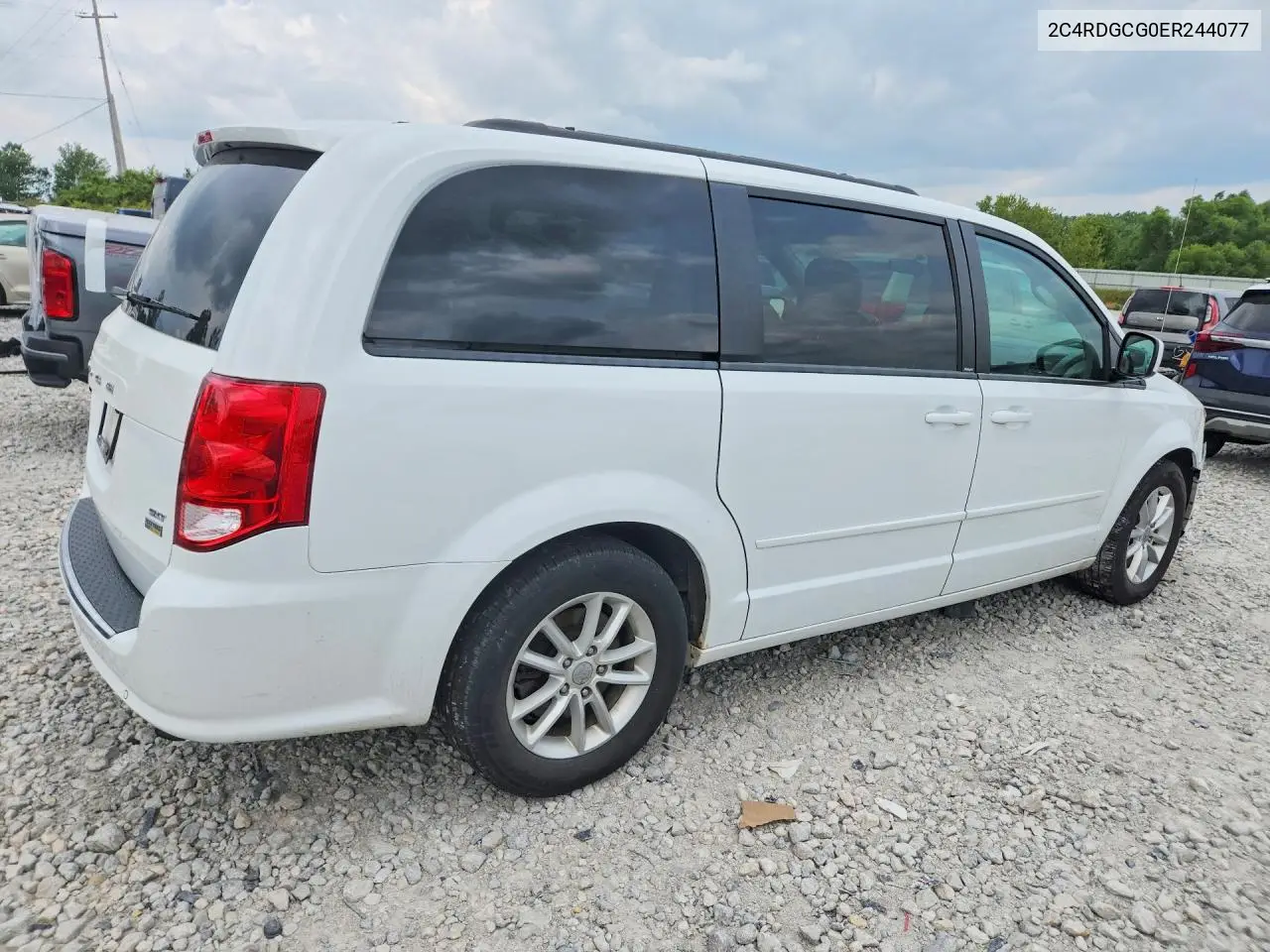 2014 Dodge Grand Caravan Sxt VIN: 2C4RDGCG0ER244077 Lot: 61282156