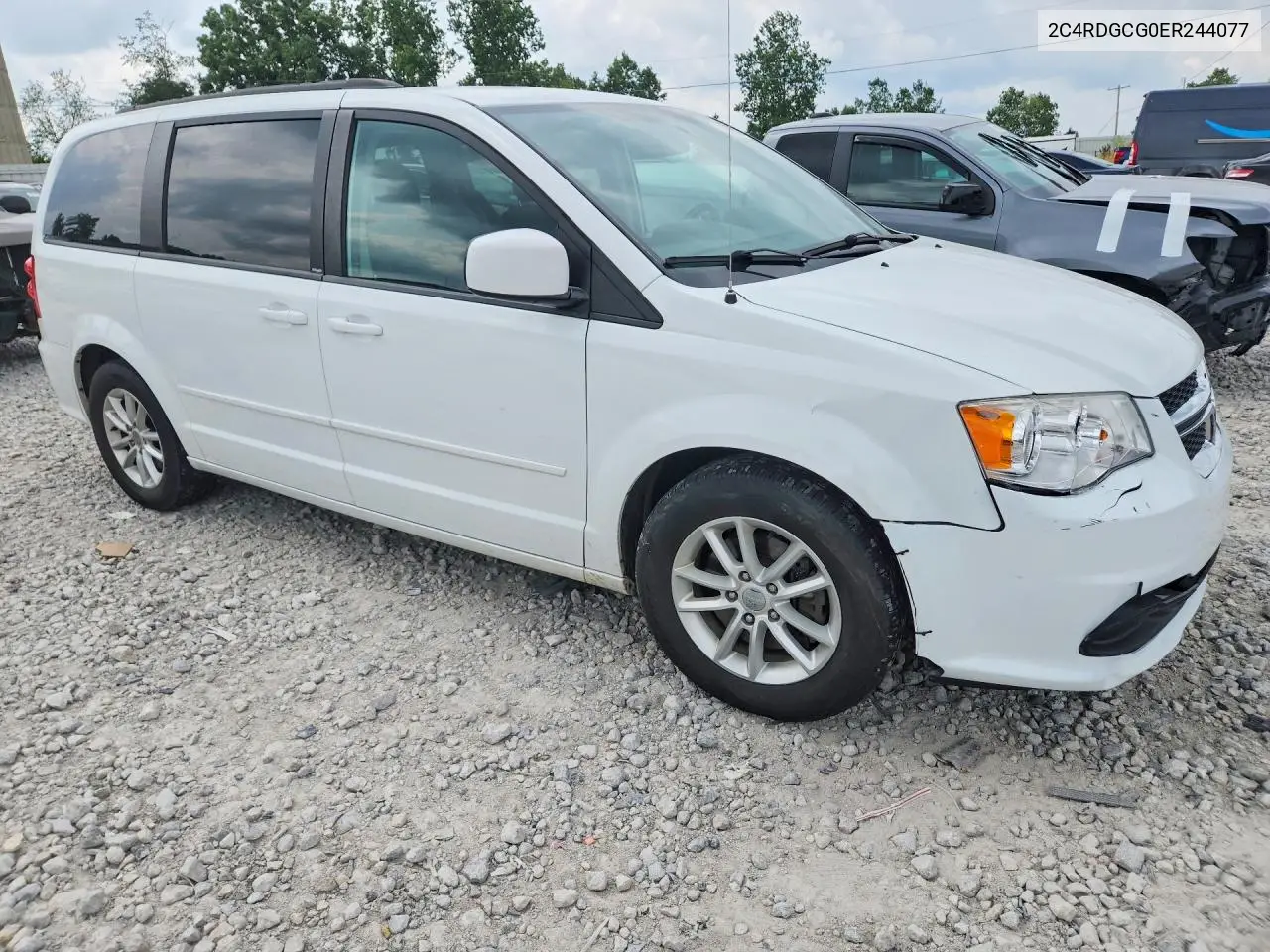 2014 Dodge Grand Caravan Sxt VIN: 2C4RDGCG0ER244077 Lot: 61282156