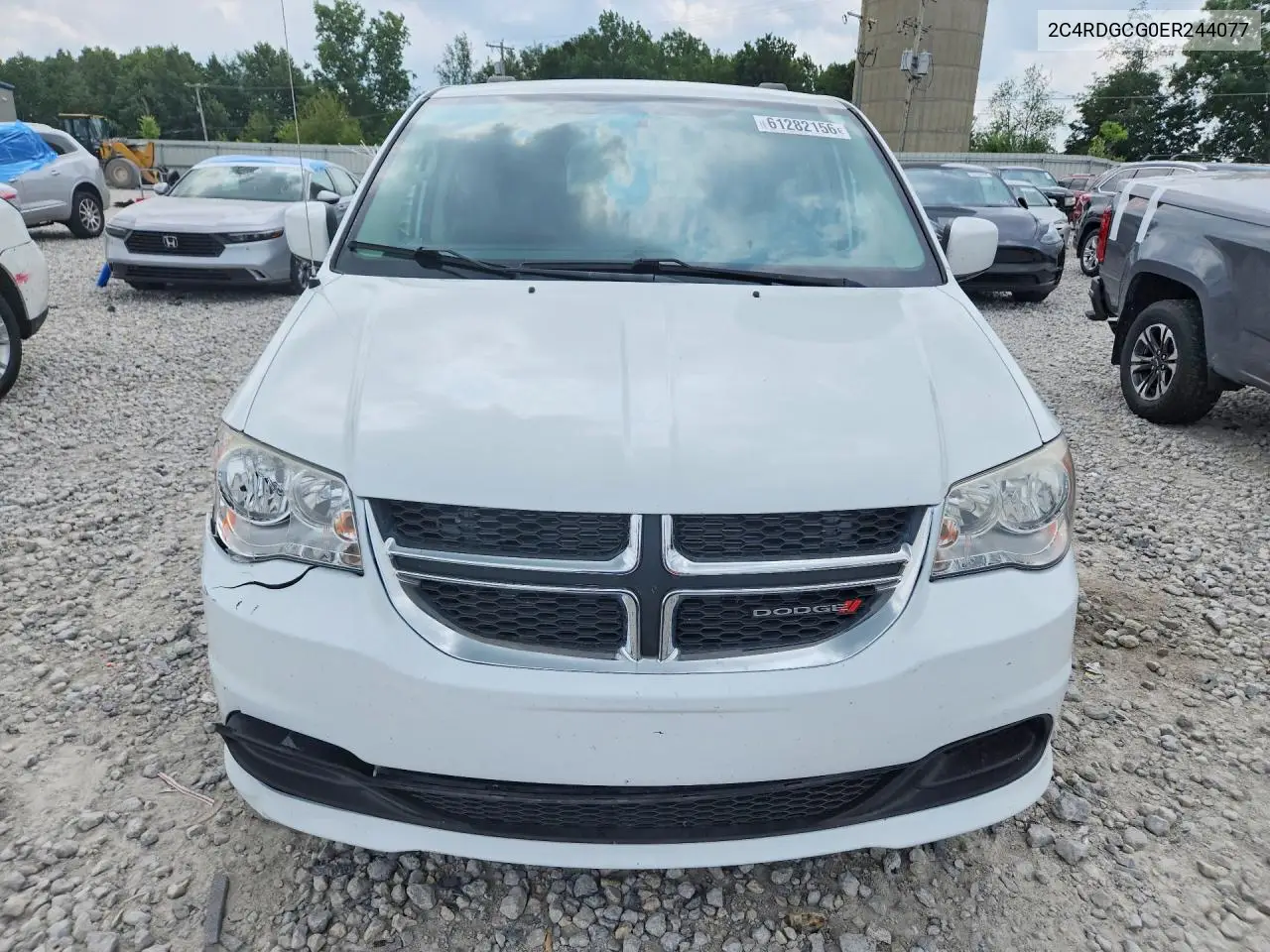2014 Dodge Grand Caravan Sxt VIN: 2C4RDGCG0ER244077 Lot: 61282156