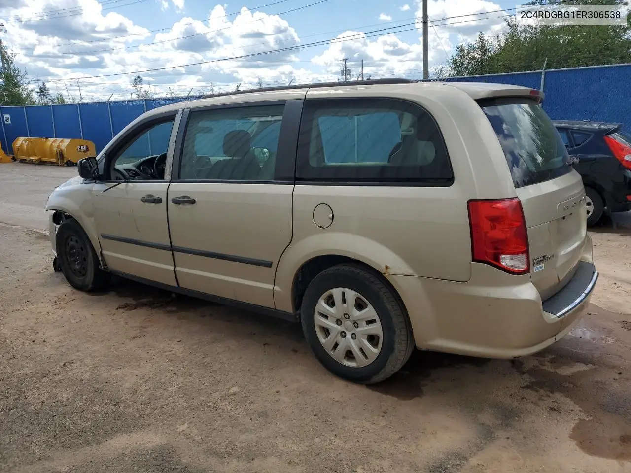 2C4RDGBG1ER306538 2014 Dodge Grand Caravan Se
