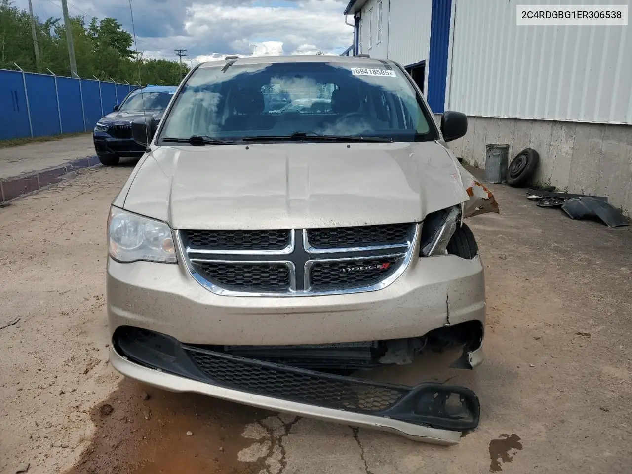 2C4RDGBG1ER306538 2014 Dodge Grand Caravan Se