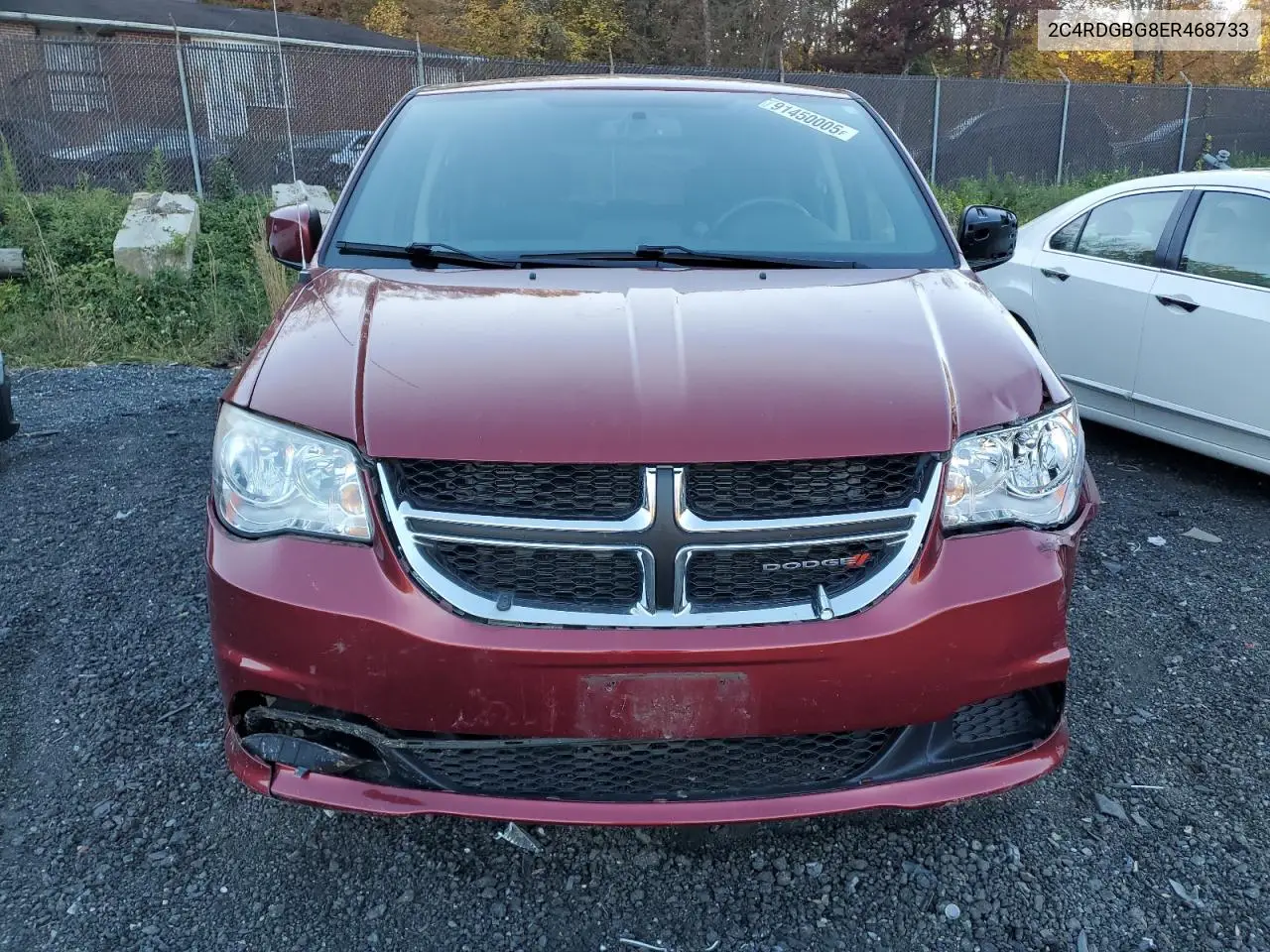 2C4RDGBG8ER468733 2014 Dodge Grand Caravan Se