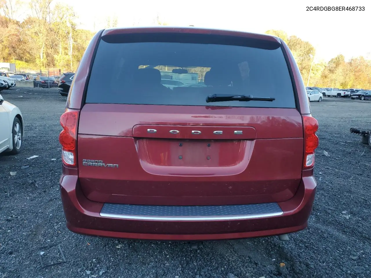 2C4RDGBG8ER468733 2014 Dodge Grand Caravan Se